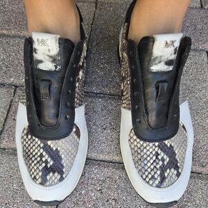 Michael Kors Snakeskin Sneakers